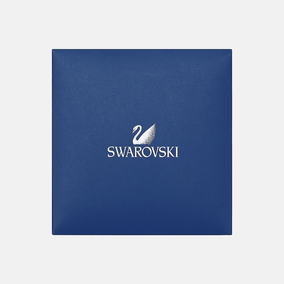 SWAROVSKI Earring Storage Box in Blue│(Size 3.25” x 3.5” x 1.5”) - Picture 1 of 11